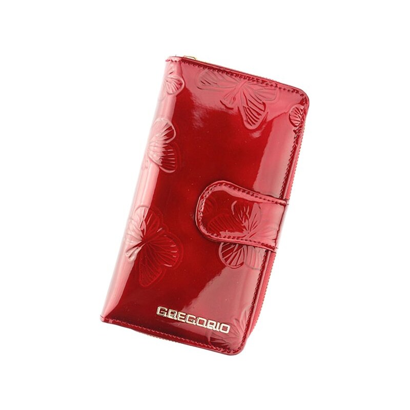 Dámská kožená peněženka Gregorio BT-116 červená