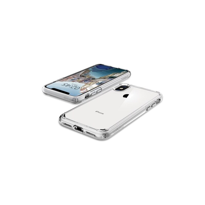 Ochranný kryt pro iPhone XS / X - Spigen, Ultra Hybrid Crystal