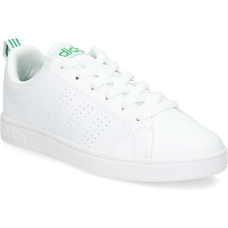 Adidas Bílé tenisky se zelenými detaily
