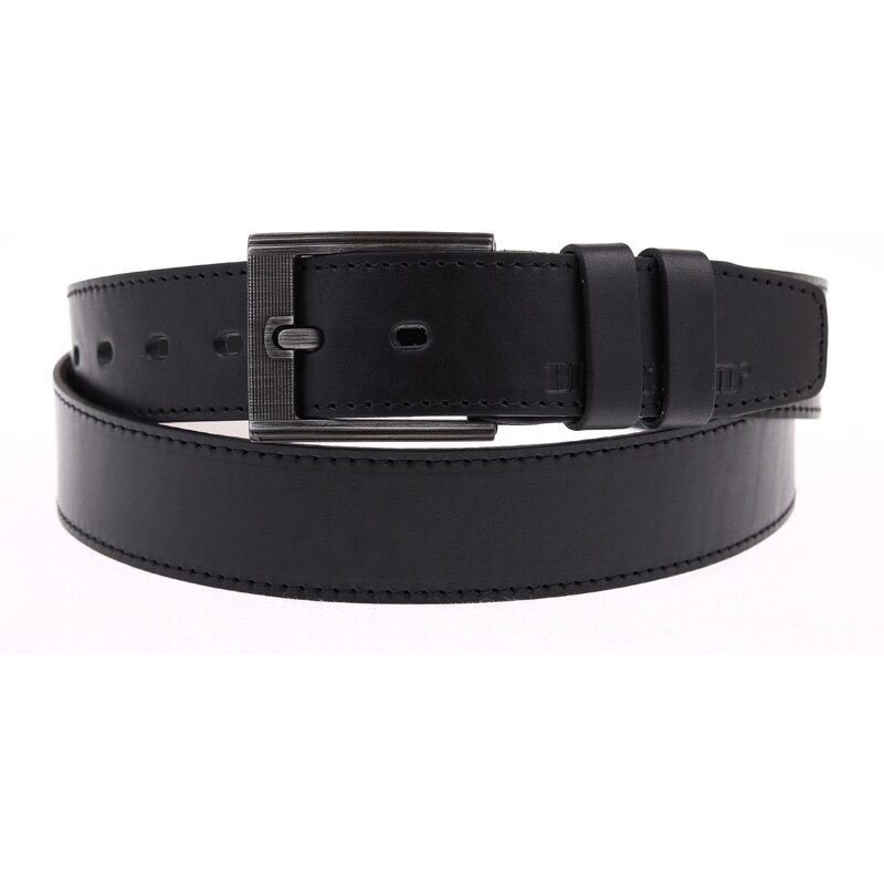 Pánský kožený opasek Black Hand 128-98 černý