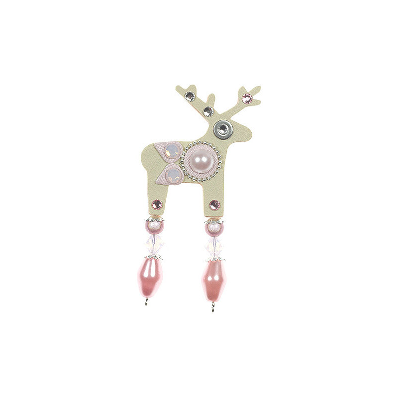 Deers Malý béžovo-růžový jelínek Rosie Deers