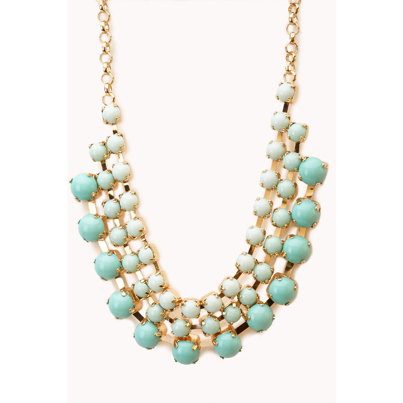 FOREVER21 Opulent Layered Bib Necklace