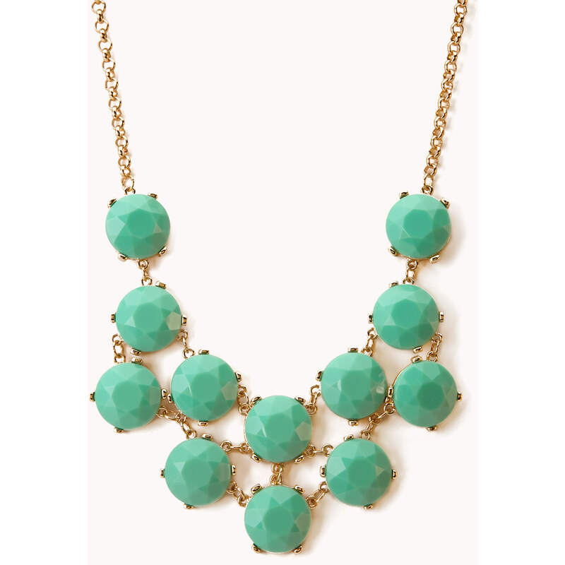 FOREVER21 Heirloom Faux Stone Necklace