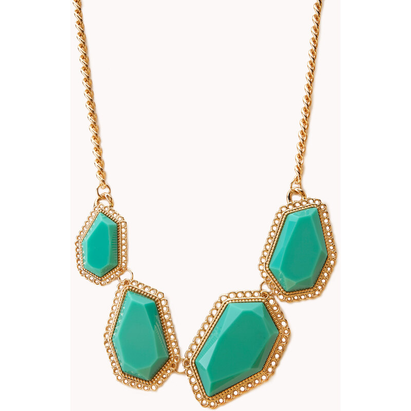 FOREVER21 Touch-Of-Glam Bib Necklace