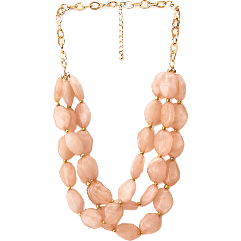 FOREVER21 Standout Layered Bead Necklace