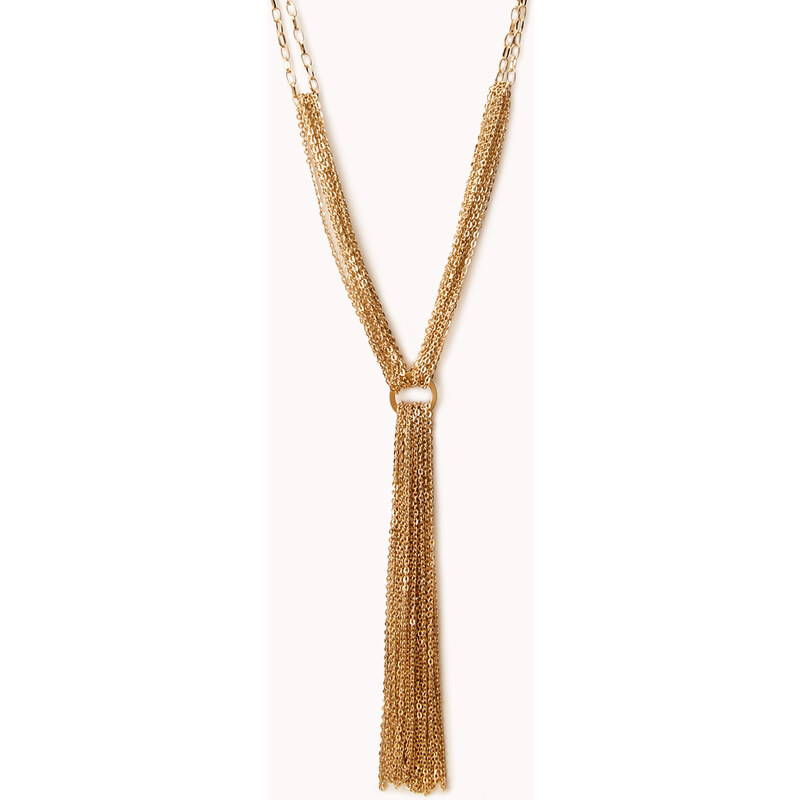 FOREVER21 Endless Glam Chain Necklace