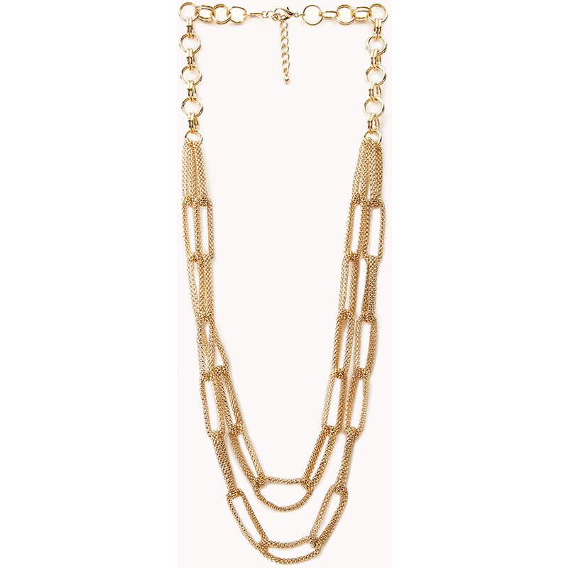 FOREVER21 Goddess Layered Chain Necklace