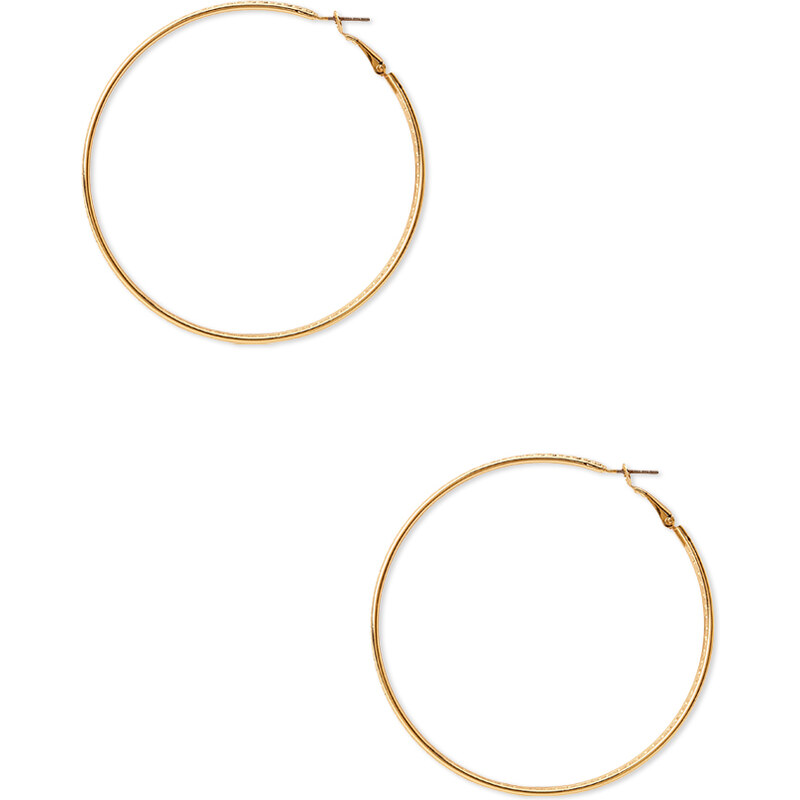 FOREVER21 Oversized Layered Hoops