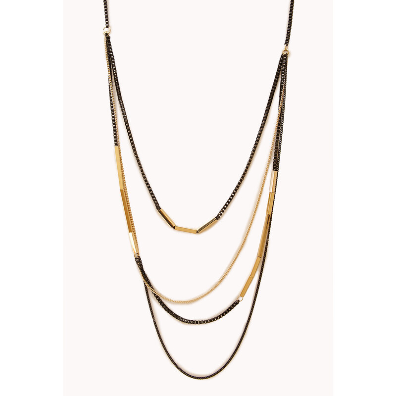 FOREVER21 Modernist Layered Necklace