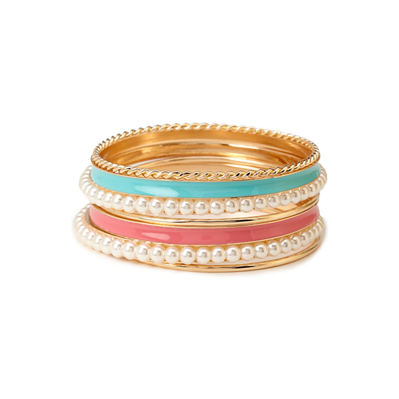 FOREVER21 Sweet Tooth Bangle Set