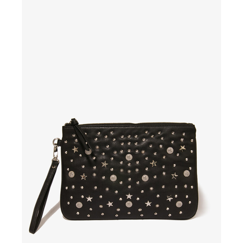 FOREVER21 Star Studded Clutch