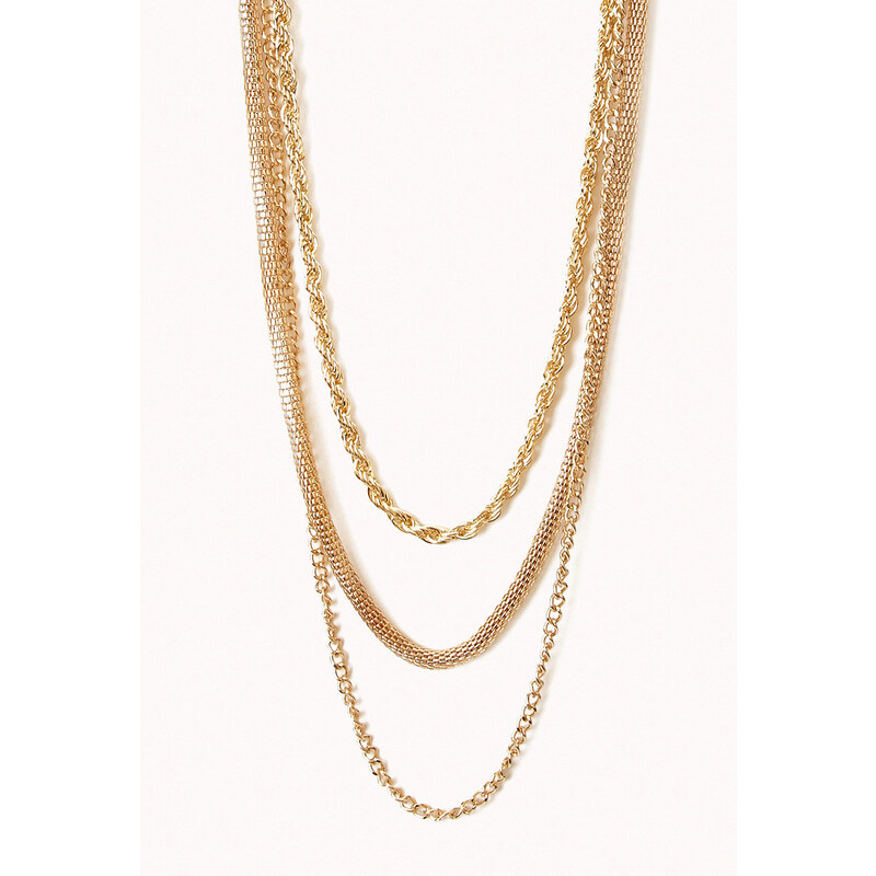 FOREVER21 Layered Chain Necklace