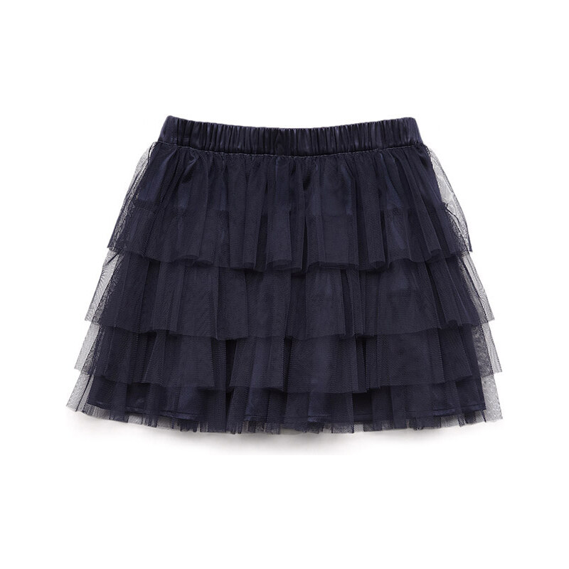 FOREVER21 girls Tiered Tulle Skirt (Kids)