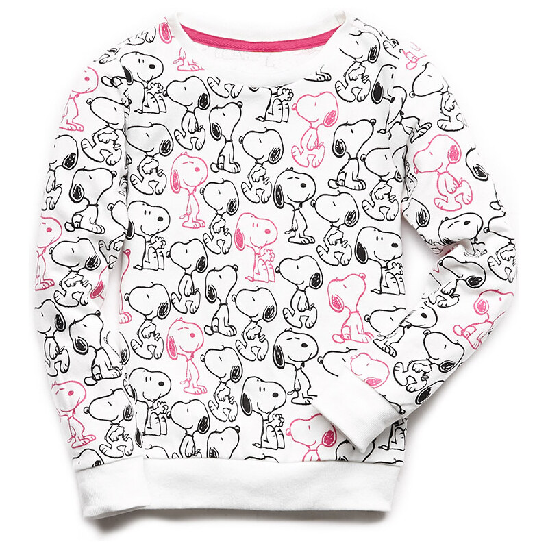 FOREVER21 girls Favorite Snoopy Sweatshirt (Kids)
