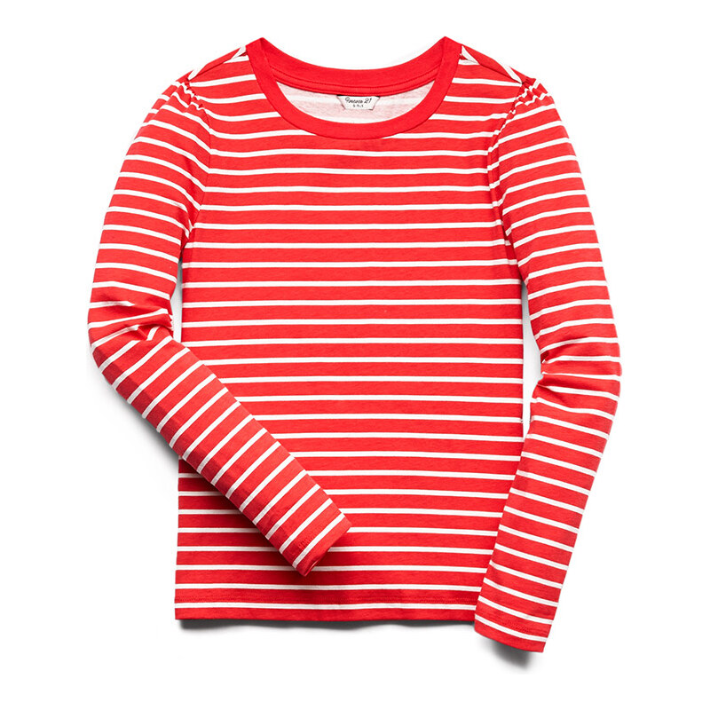 FOREVER21 girls Dainty Striped Top (Kids)