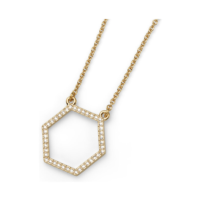 Oliver Weber Trendy náhrdelník Hexagon 11626G