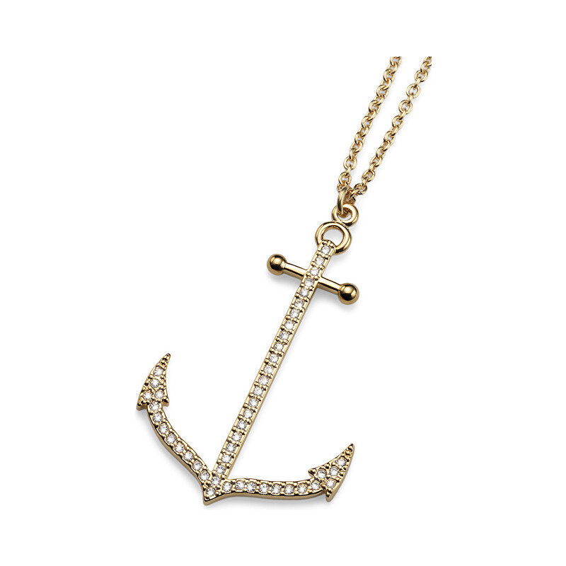 Oliver Weber Trendy náhrdelník s kotvou Anchor 11637G