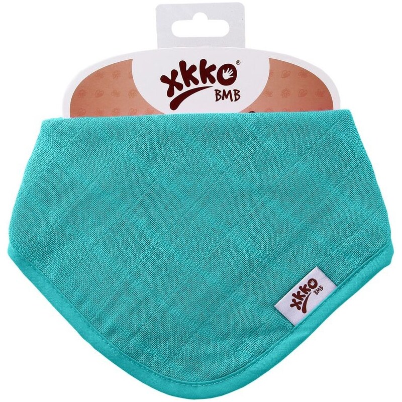 Kikko Bambusový dětský slintáček/šátek XKKO - jednobarevný