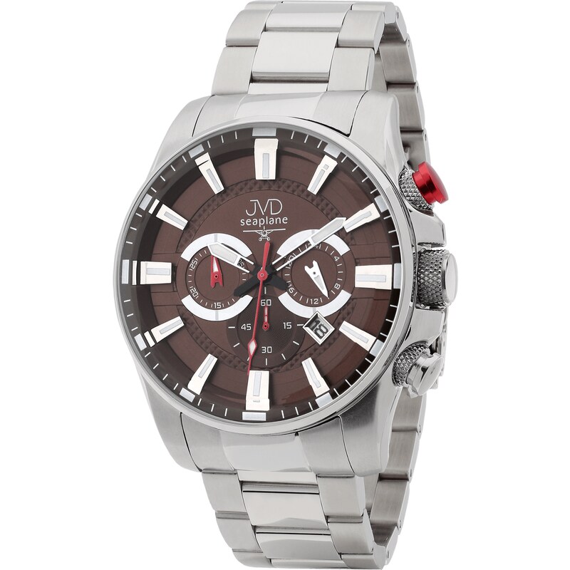 Pánské vodotěsné náramkové hodinky JVD JE1004.1 - chronograf