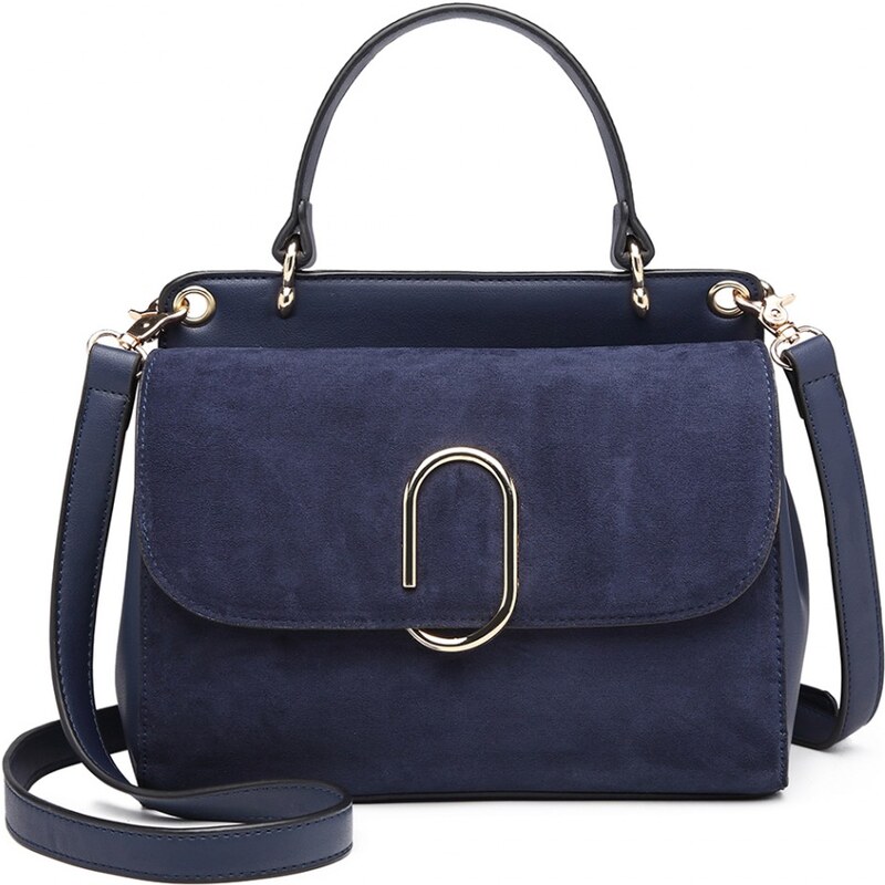 Miss Lulu Kabelka crossbody Suede Navy 63478798