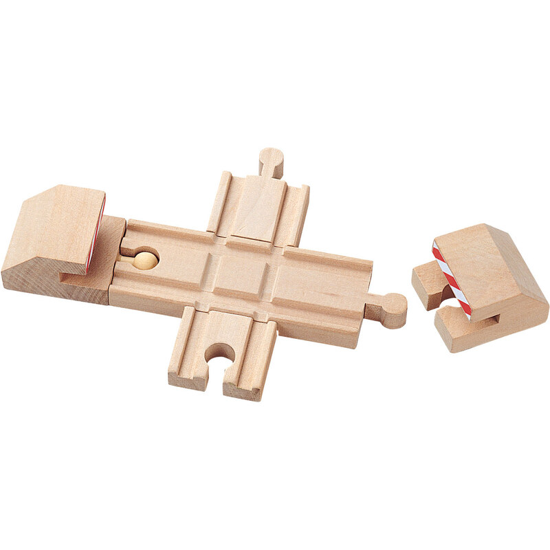 Dřevěné hračky Maxim Křížení + nárazníky - Maxim 50920