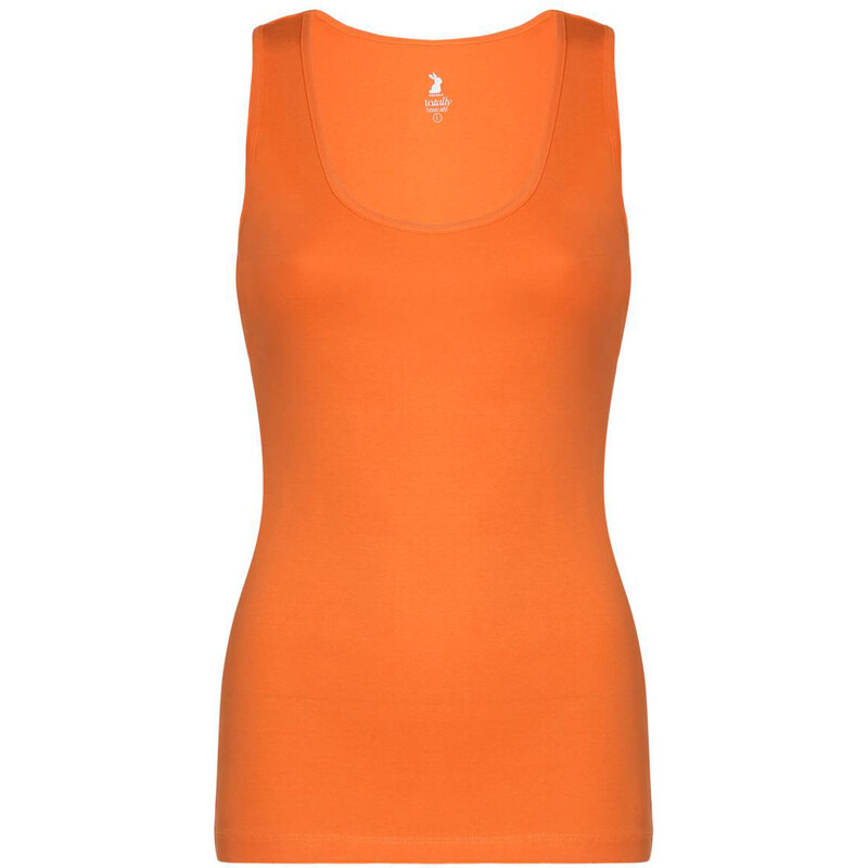 Tally Weijl Orange Basic Vest Top