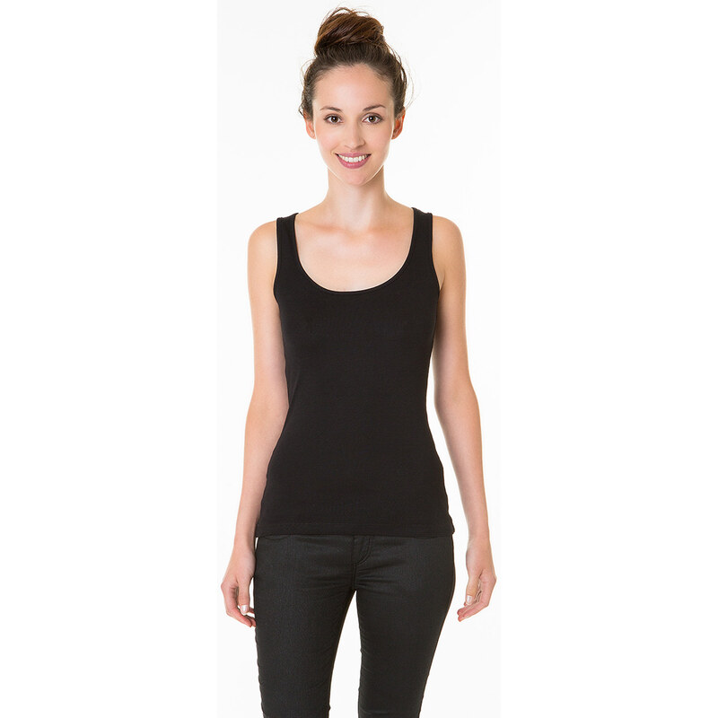 Tally Weijl Black Basic Vest Top