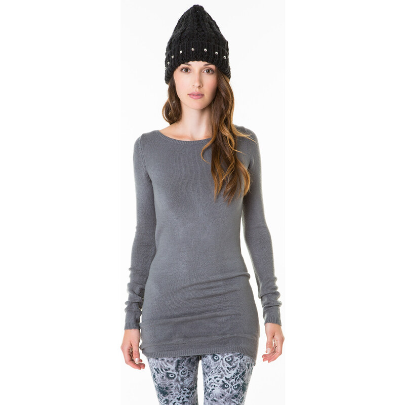 Tally Weijl Grey Long Jumper