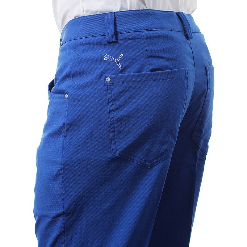 Puma golf Puma 6 Pocket pánské golfové kalhoty - modrá