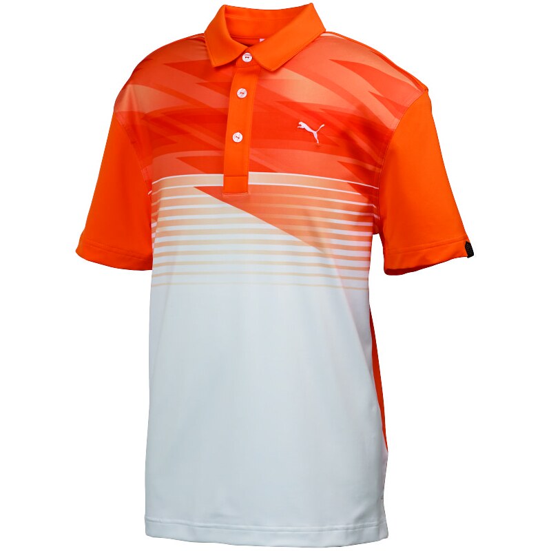 Puma golf Puma junior golfové tričko oranžové