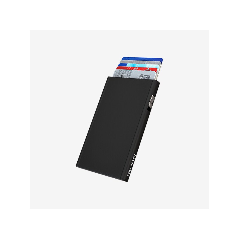 Tru Virtu Card Case Click & Slide - Black Magic