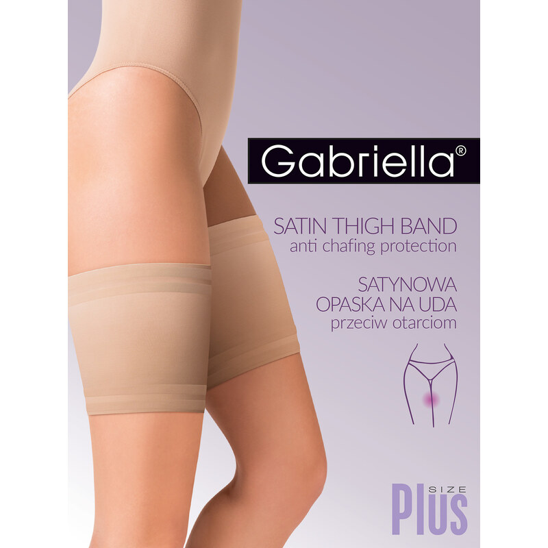 Pás na stehna Gabriella Satine Size Plus 510 100299545