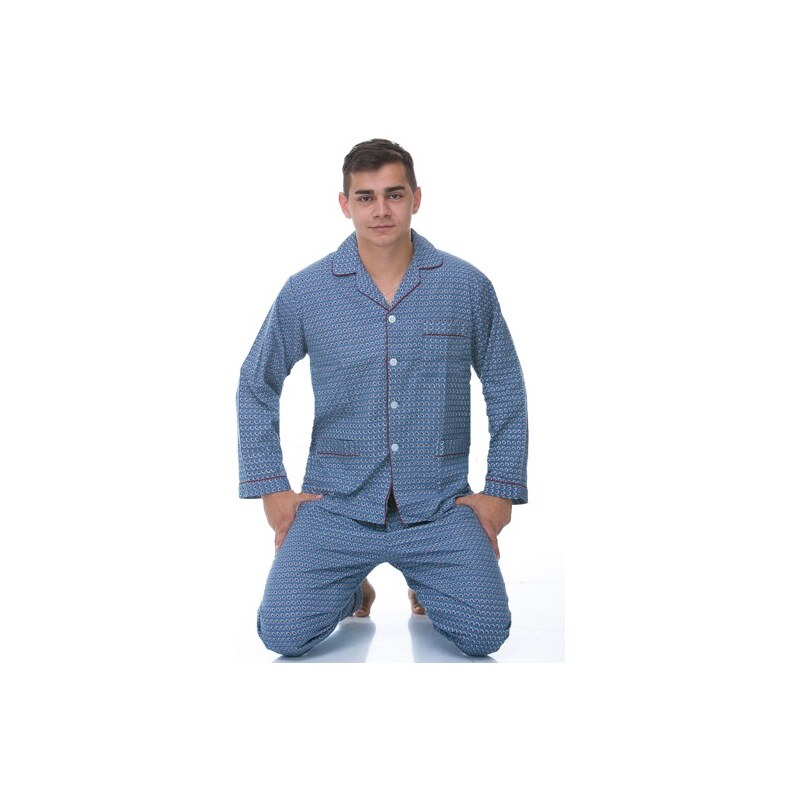 Naspani Pánské pyžamo, flanel 1P0452