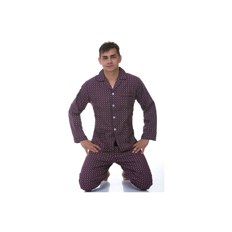 Naspani Pánské pyžamo, flanel 1P0454