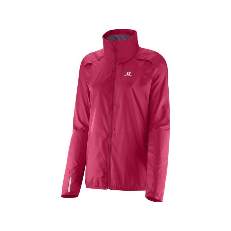 Salomon AGILE Jacket W Lotus Pink/NightShade dámská bunda růžová XS/34