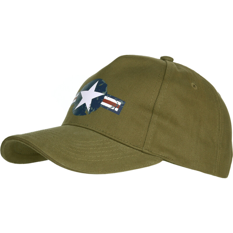 FOSTEX Kšiltovka Baseball USAF WWII olivová