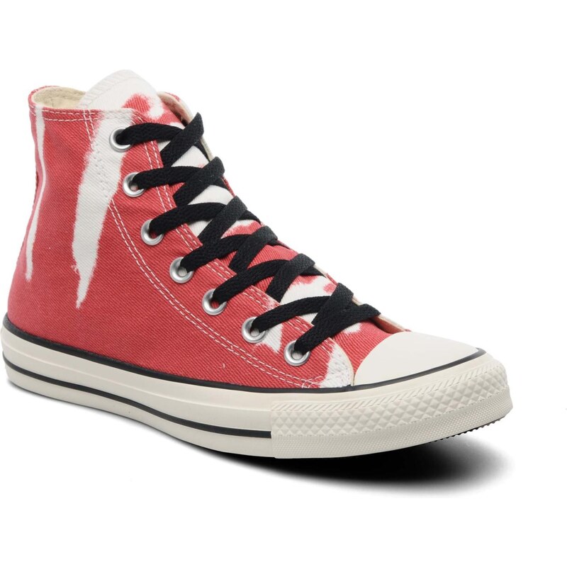 Converse (Women) - chuck taylor all star bleached hi w (Red)