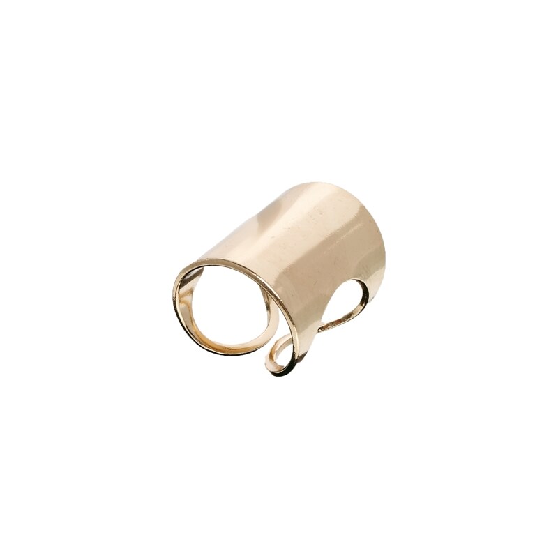 Pieces Kis Tube Ring - Gold