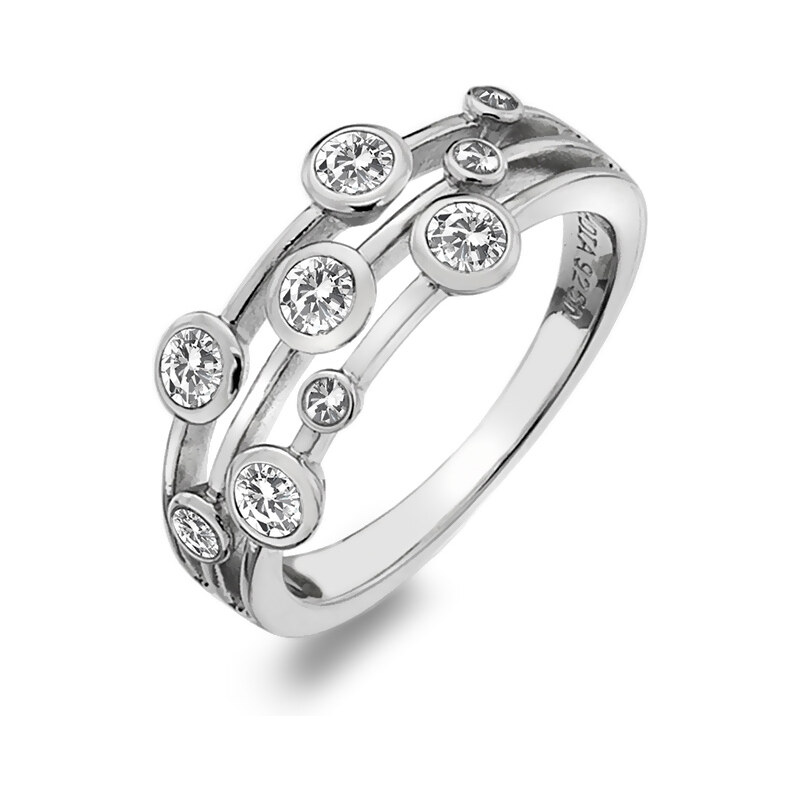 Stříbrný prsten Hot Diamonds Willow DR207 50 mm 60 mmStříbrný prsten Hot Diamonds Willow DR207 50 mm