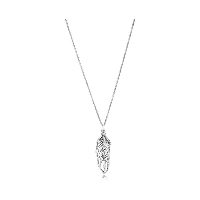 Pandora Stříbrný náhrdelník s klasem pšenice 397753CZ-70 - GLAMI.cz