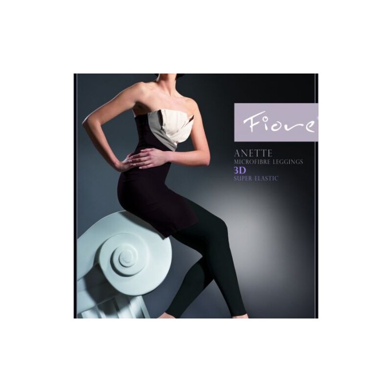 Dámské legíny Anette Microfibre Leggings 3D E 6000 120 DEN - Fiore 100295758