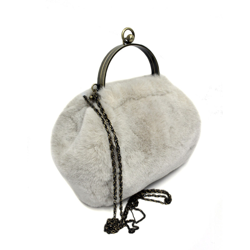 GOSHICO - Malá kabelka z umělé kožešiny - 1053