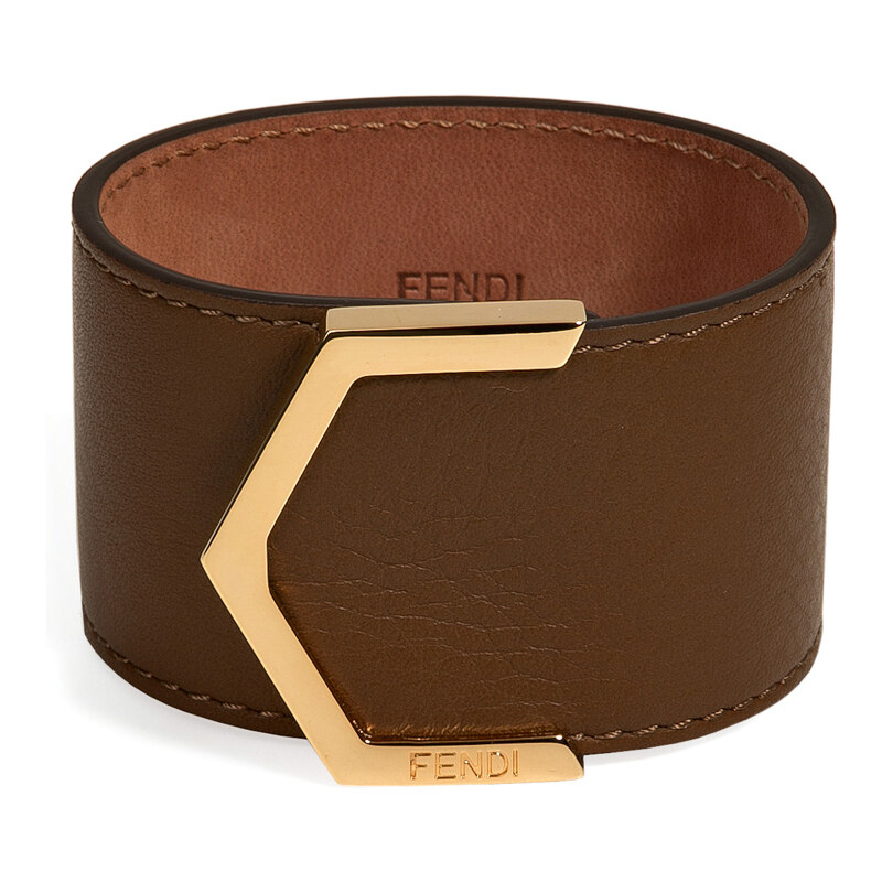 Fendi Leather 2Jours Bracelet