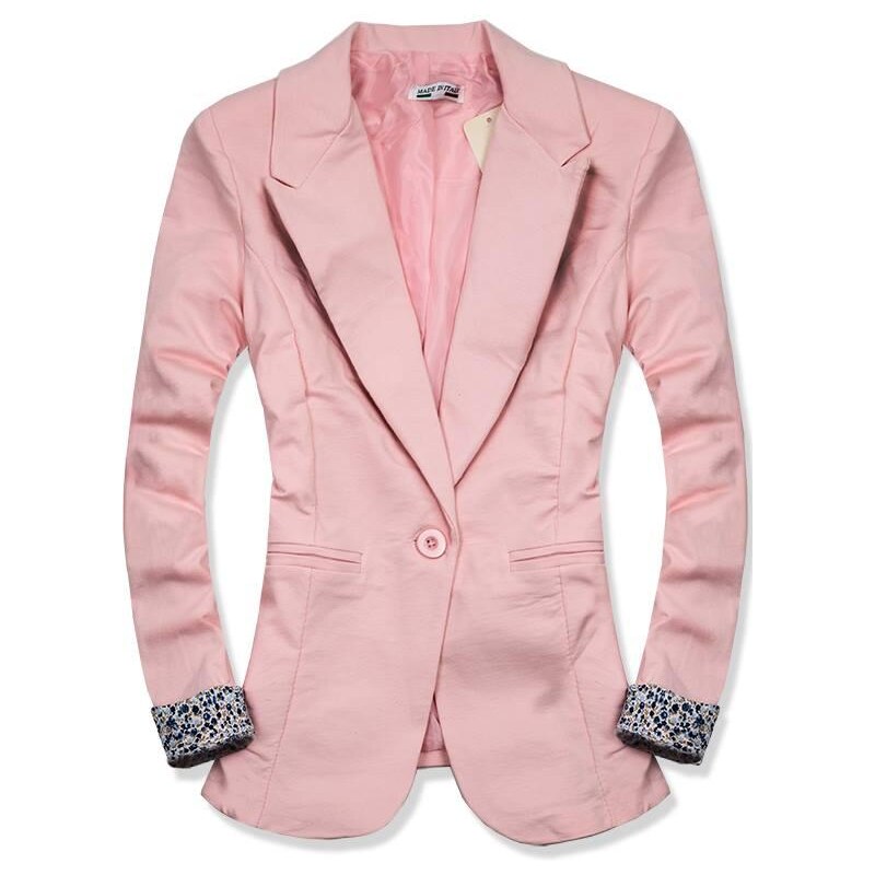 Butikovo Růžové ležérní sako