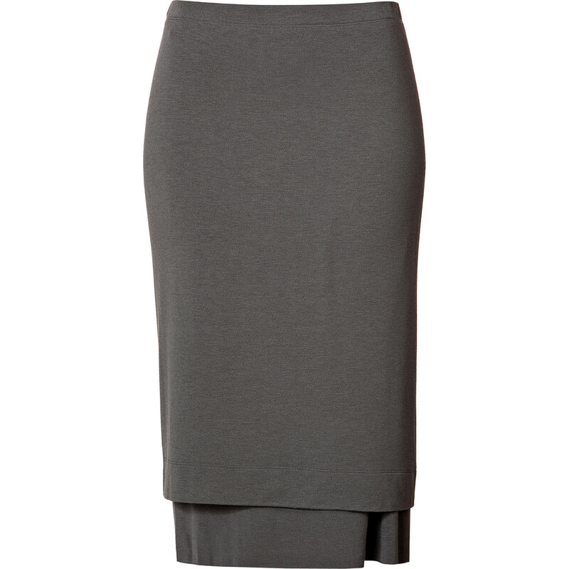 Donna Karan New York Jersey Layered Pencil Skirt