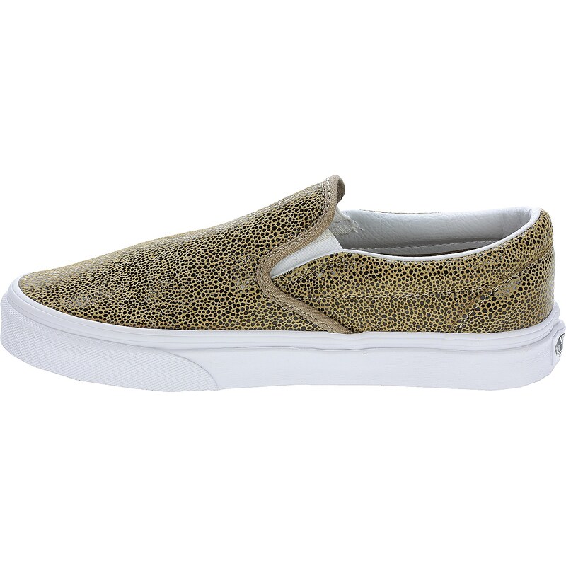 vans Dámské boty classic slip-on (embossed stingray) tan