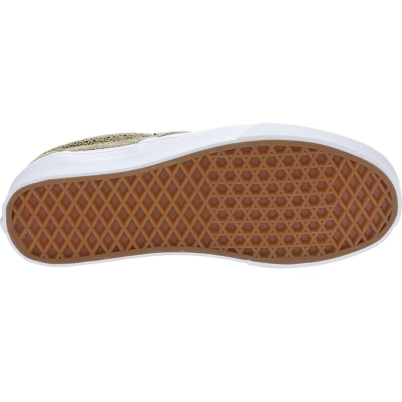 vans Dámské boty classic slip-on (embossed stingray) tan