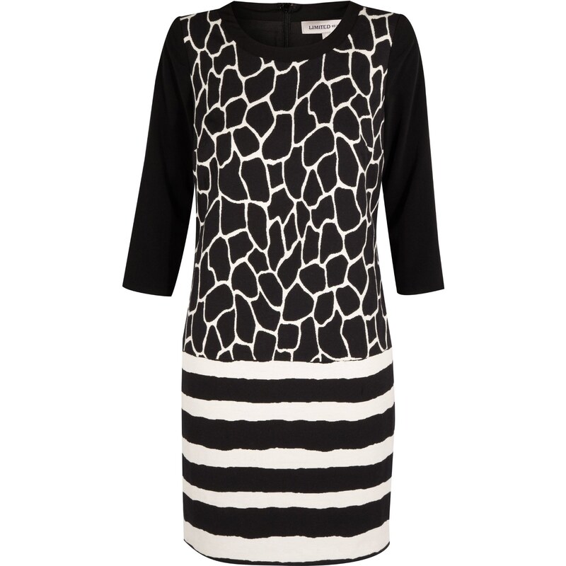 Marks and Spencer Limited Edition Striped & Giraffe Print Shift Dress