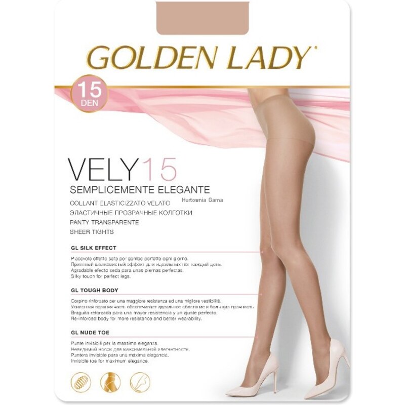 Golden Lady Dámské punčochové kalhoty Vely 15den 103232061