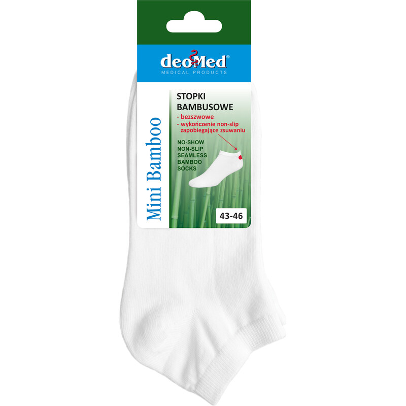 Dámské ponožky MINI BAMBOO NON-SLIP - DeoMed